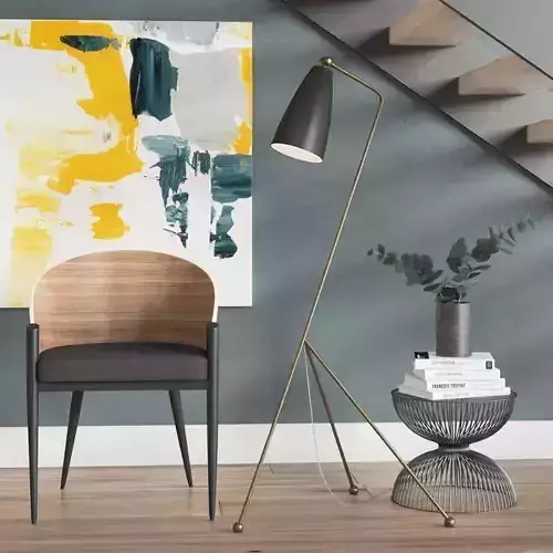 Medeiros Task Floor Light Lamp - 2 colour