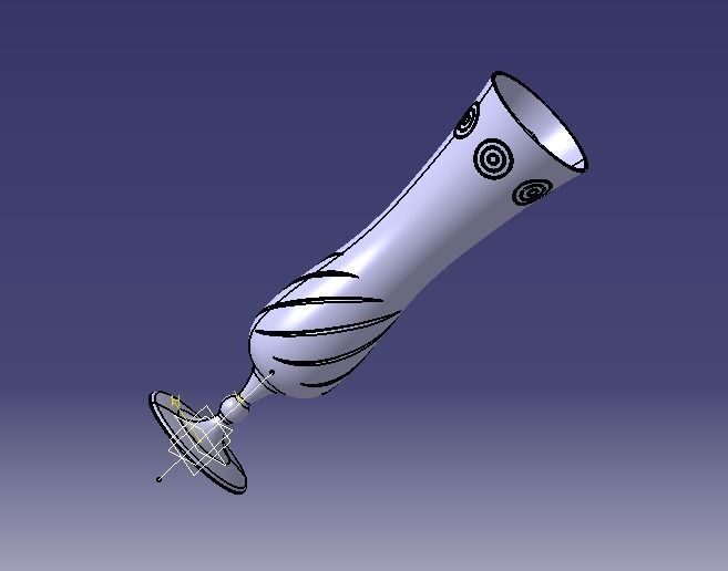 Flower Vase 3D print model_54