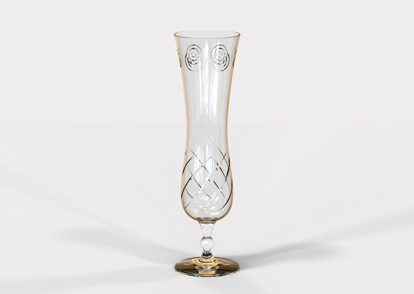 Flower Vase 3D print model_9