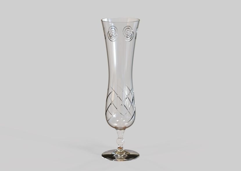 Flower Vase 3D print model_12