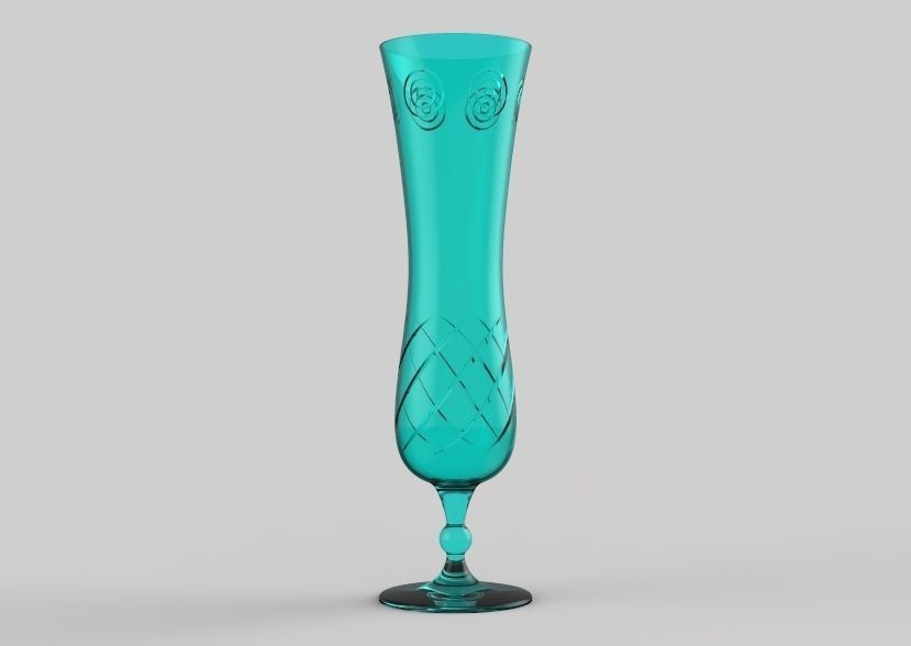 Flower Vase 3D print model_17