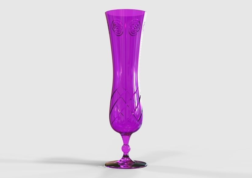 Flower Vase 3D print model_20