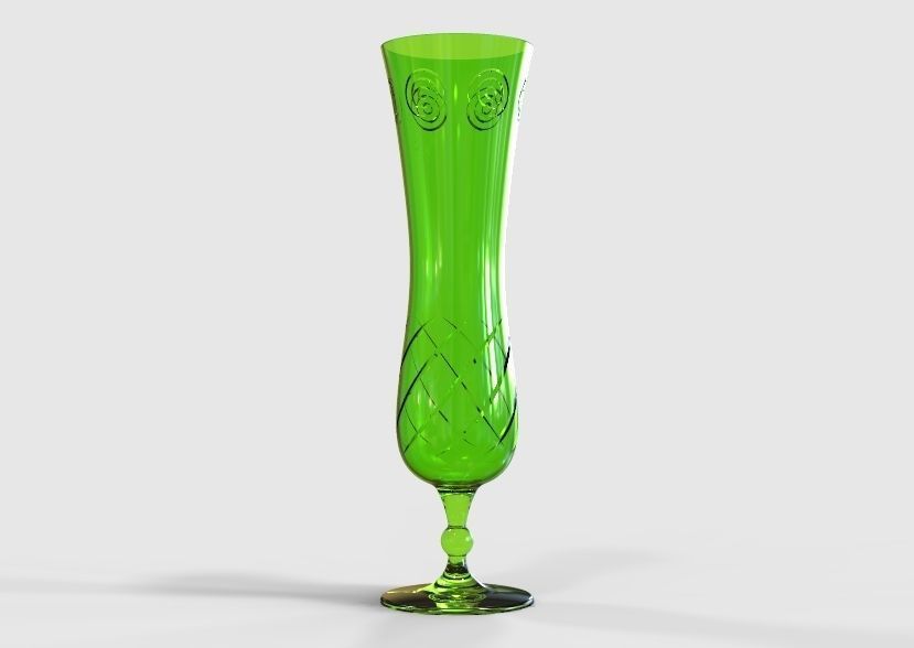 Flower Vase 3D print model_21