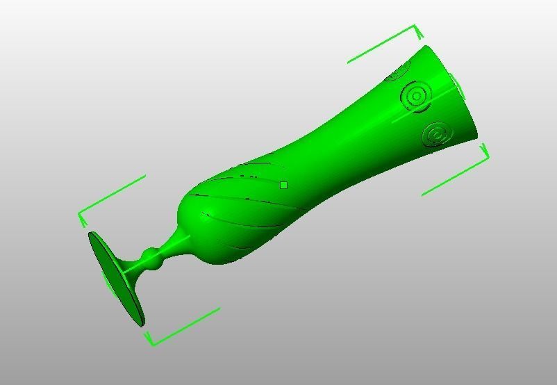 Flower Vase 3D print model_62