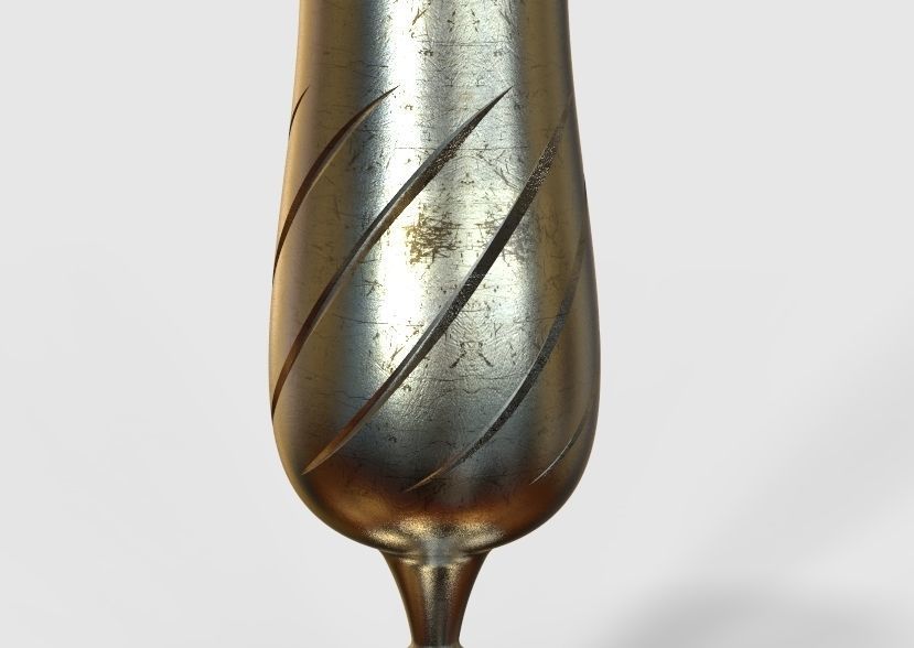 Flower Vase 3D print model_40