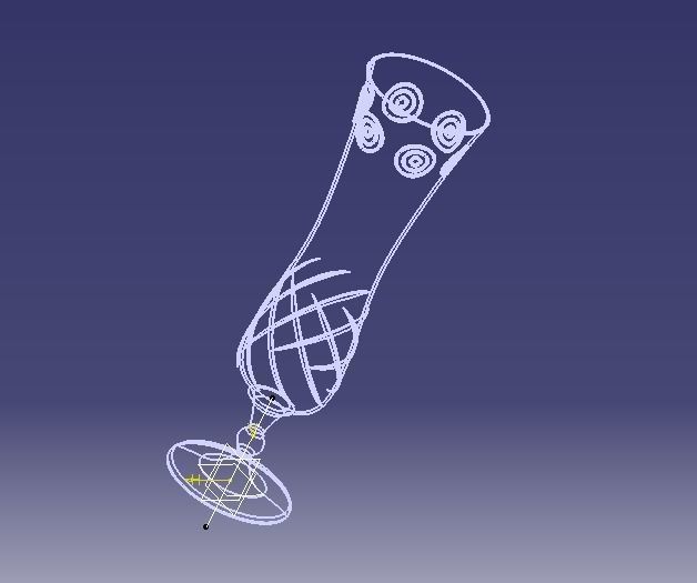 Flower Vase 3D print model_57