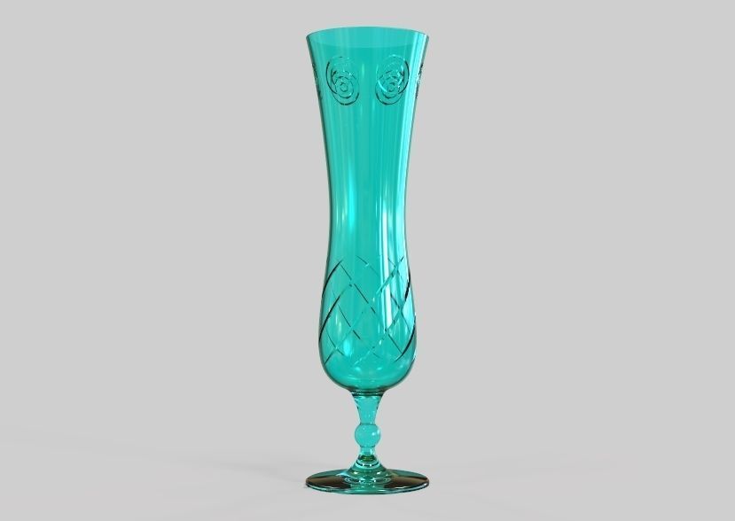 Flower Vase 3D print model_15