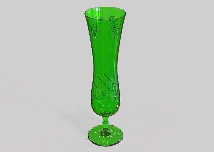 Flower Vase 3D print model_13