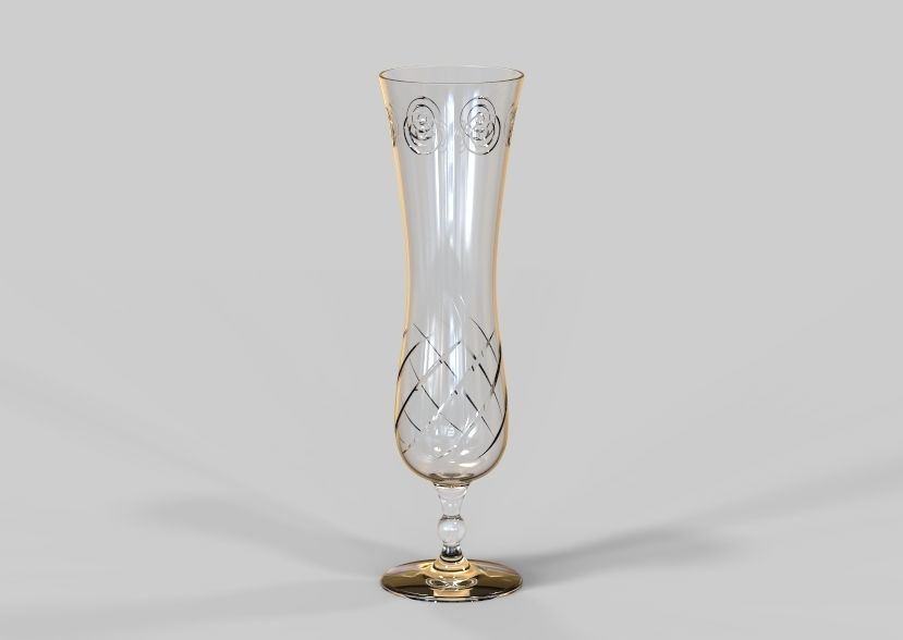 Flower Vase 3D print model_8