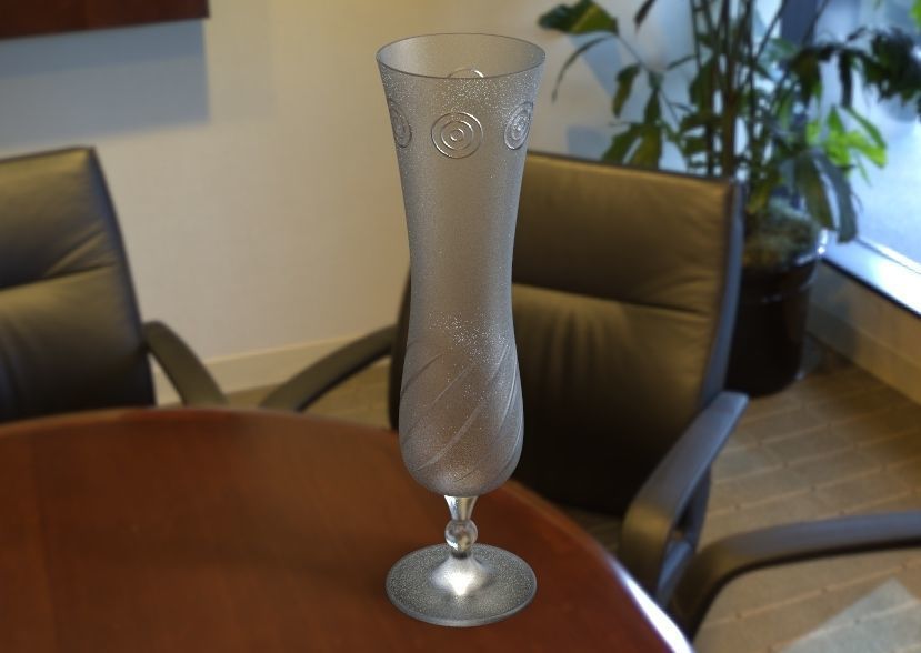 Flower Vase 3D print model_46