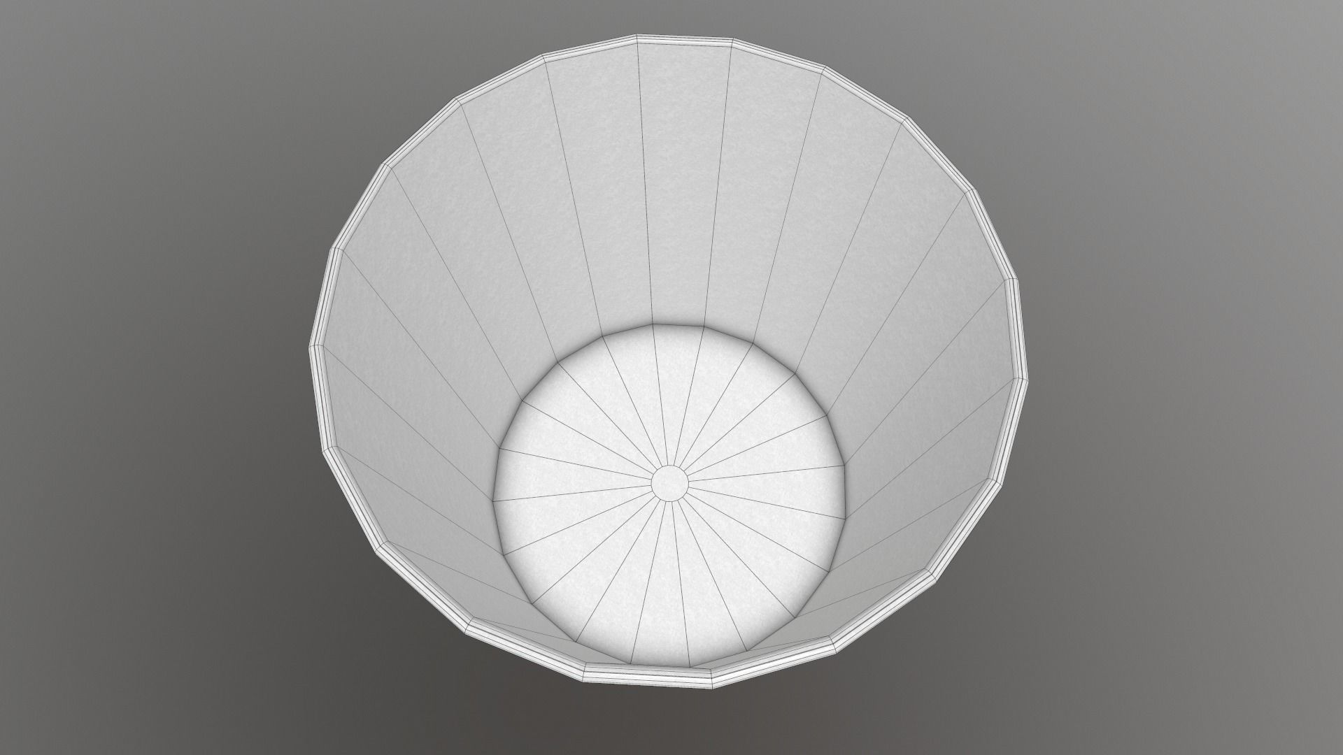 Coffee Cup Low-poly 3D model_4