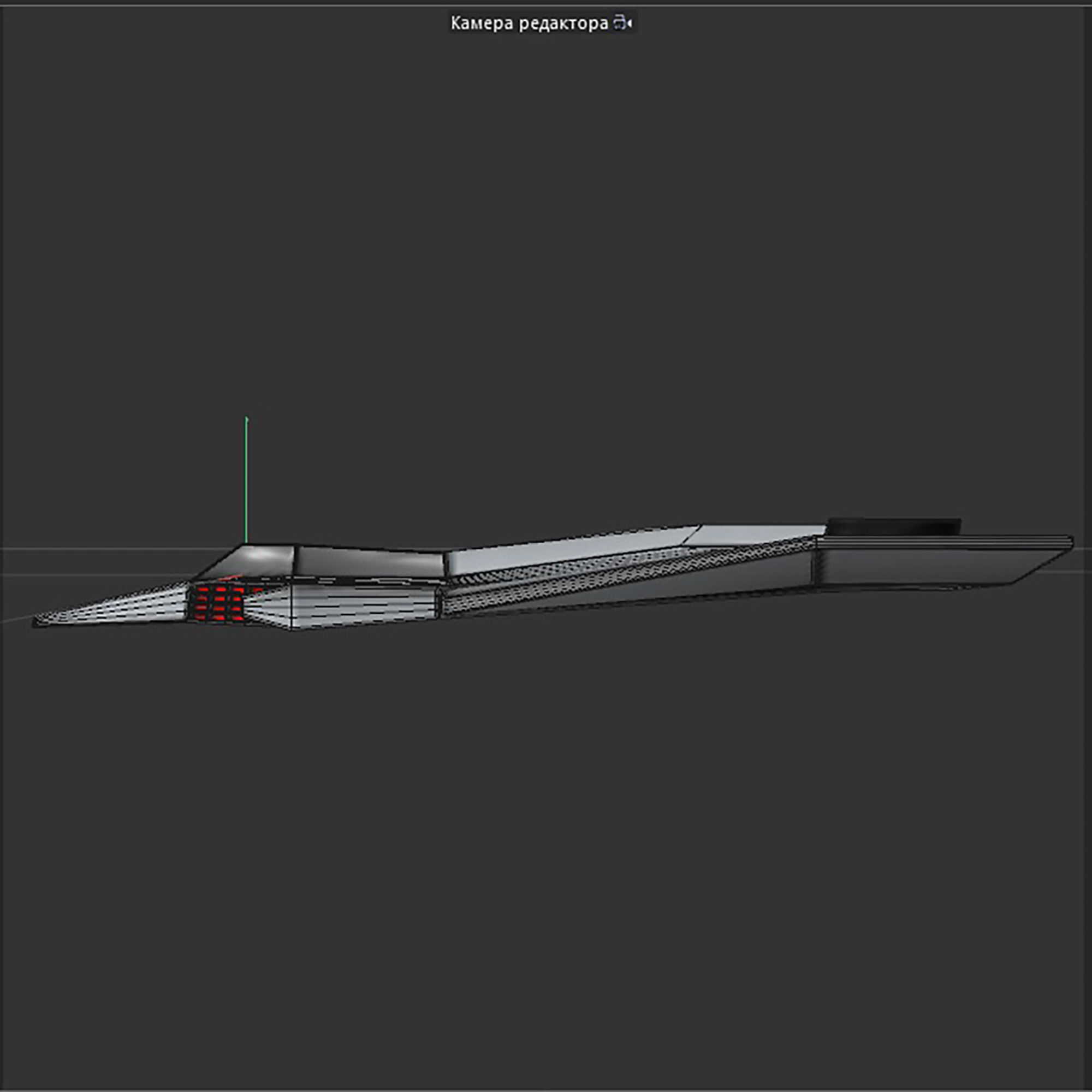 green space mosquito Low-poly 3D model_15