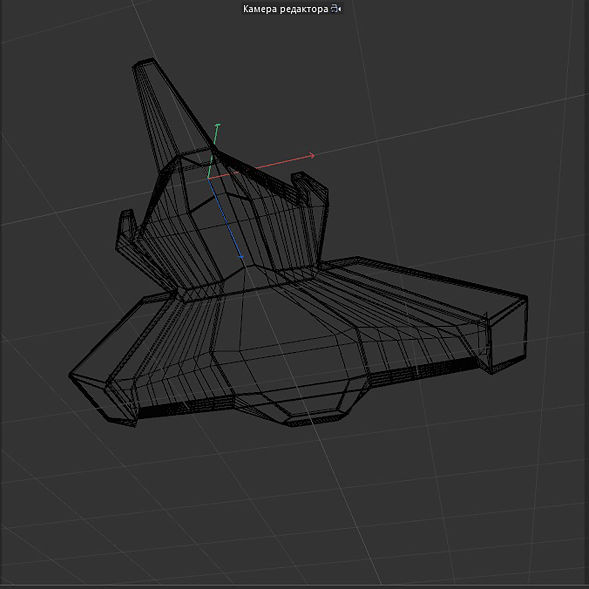 green space mosquito Low-poly 3D model_17