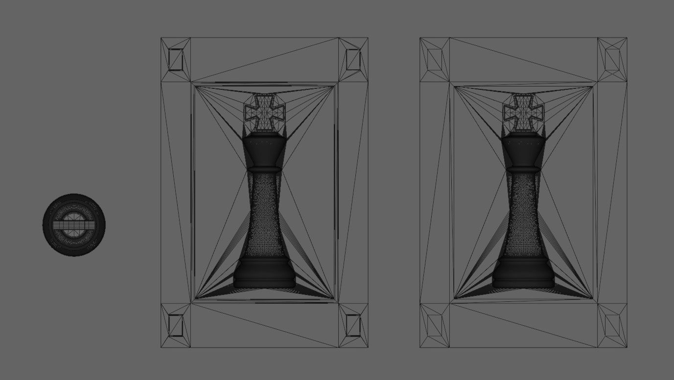 Mold for King - Chess Game - Form - Xadrez Molde Forma 3D print model_18