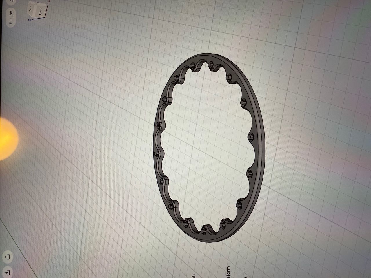 BEADLOCKS BILLET SPECIALTIES 15inch REAR WHEEL DRAG BEAD LOCKS 3D print model_1