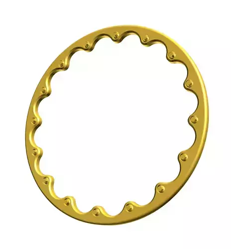 BEADLOCKS BILLET SPECIALTIES 15inch REAR WHEEL DRAG BEAD LOCKS