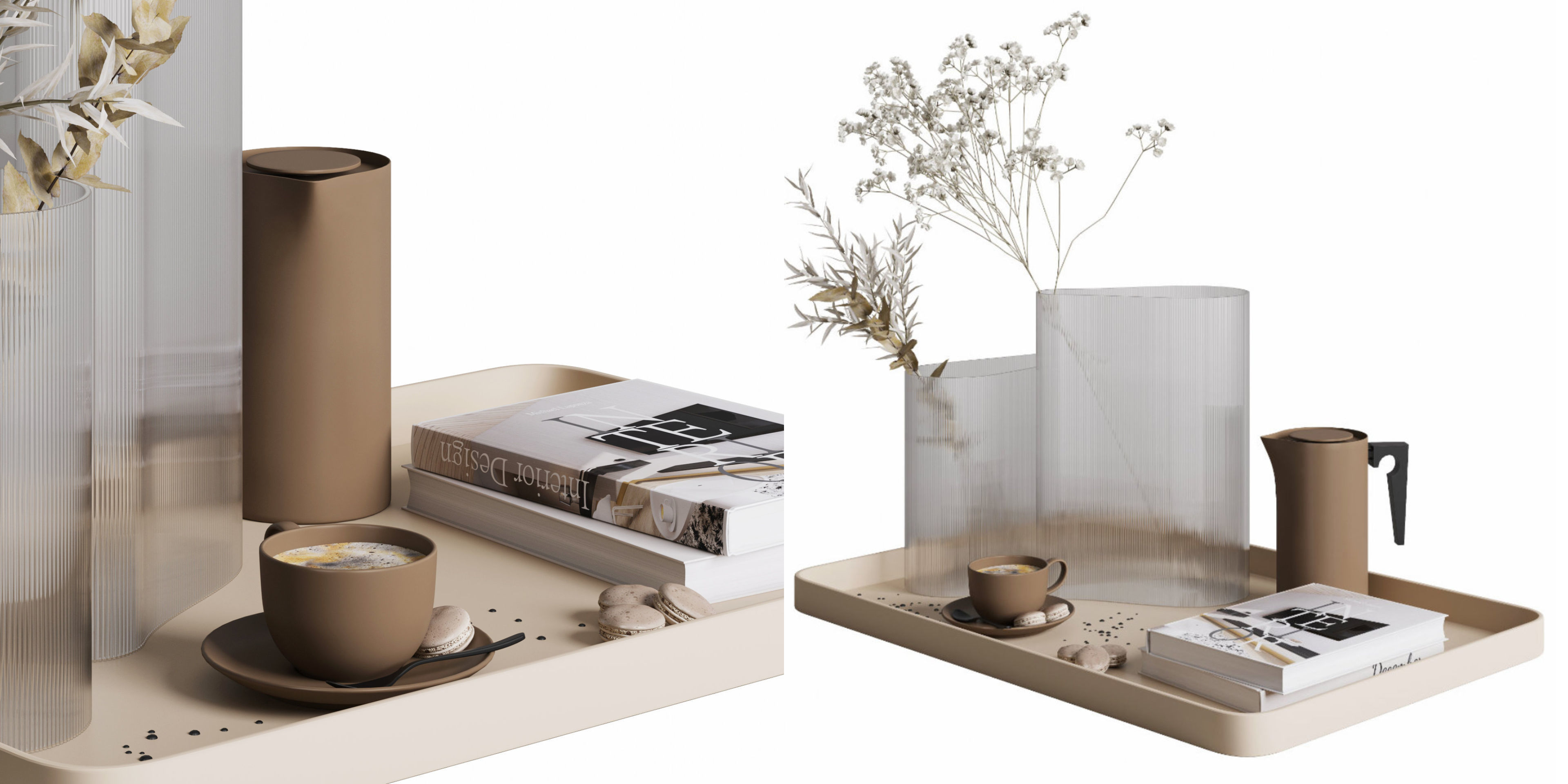 Coffee set 04 3D model_19