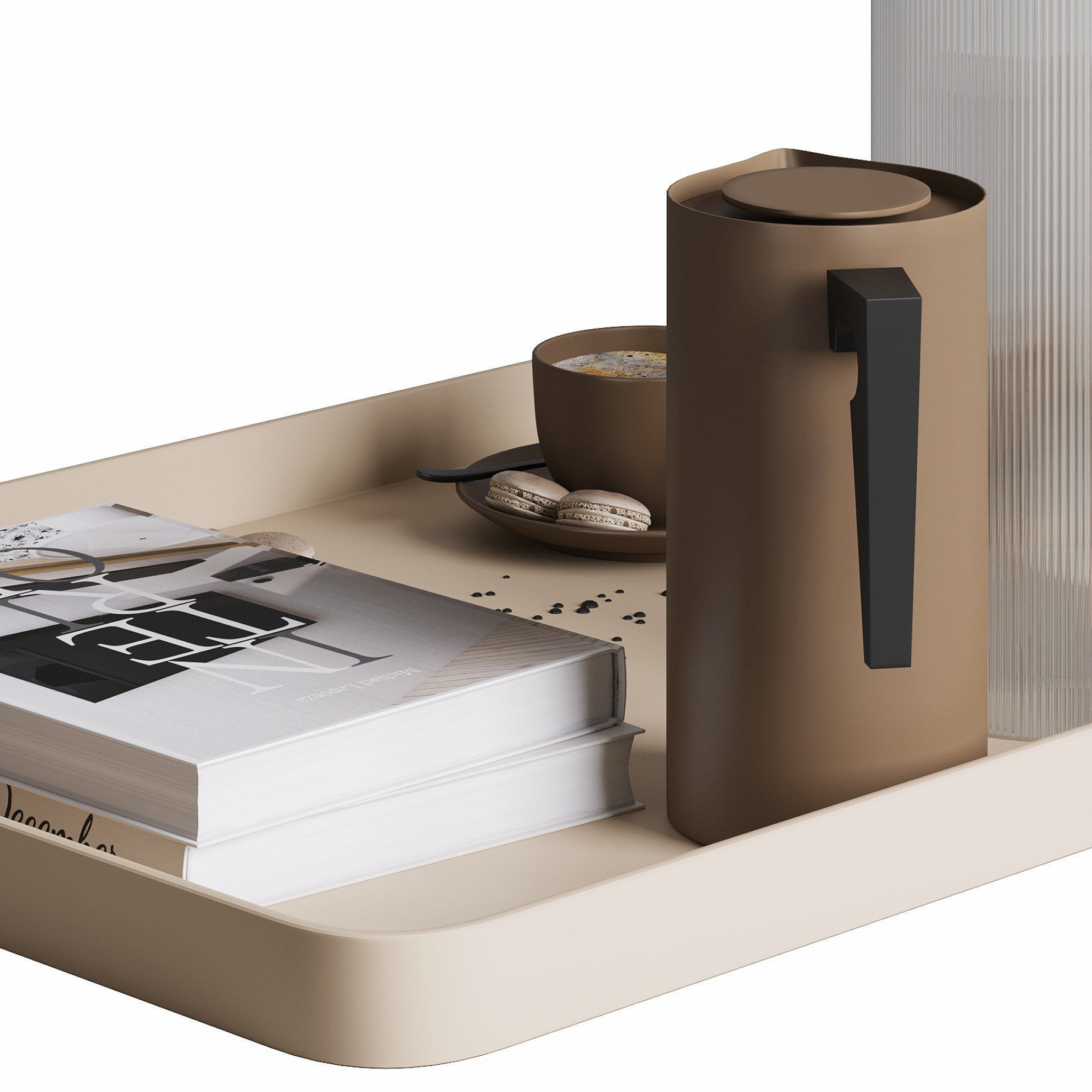 Coffee set 04 3D model_7