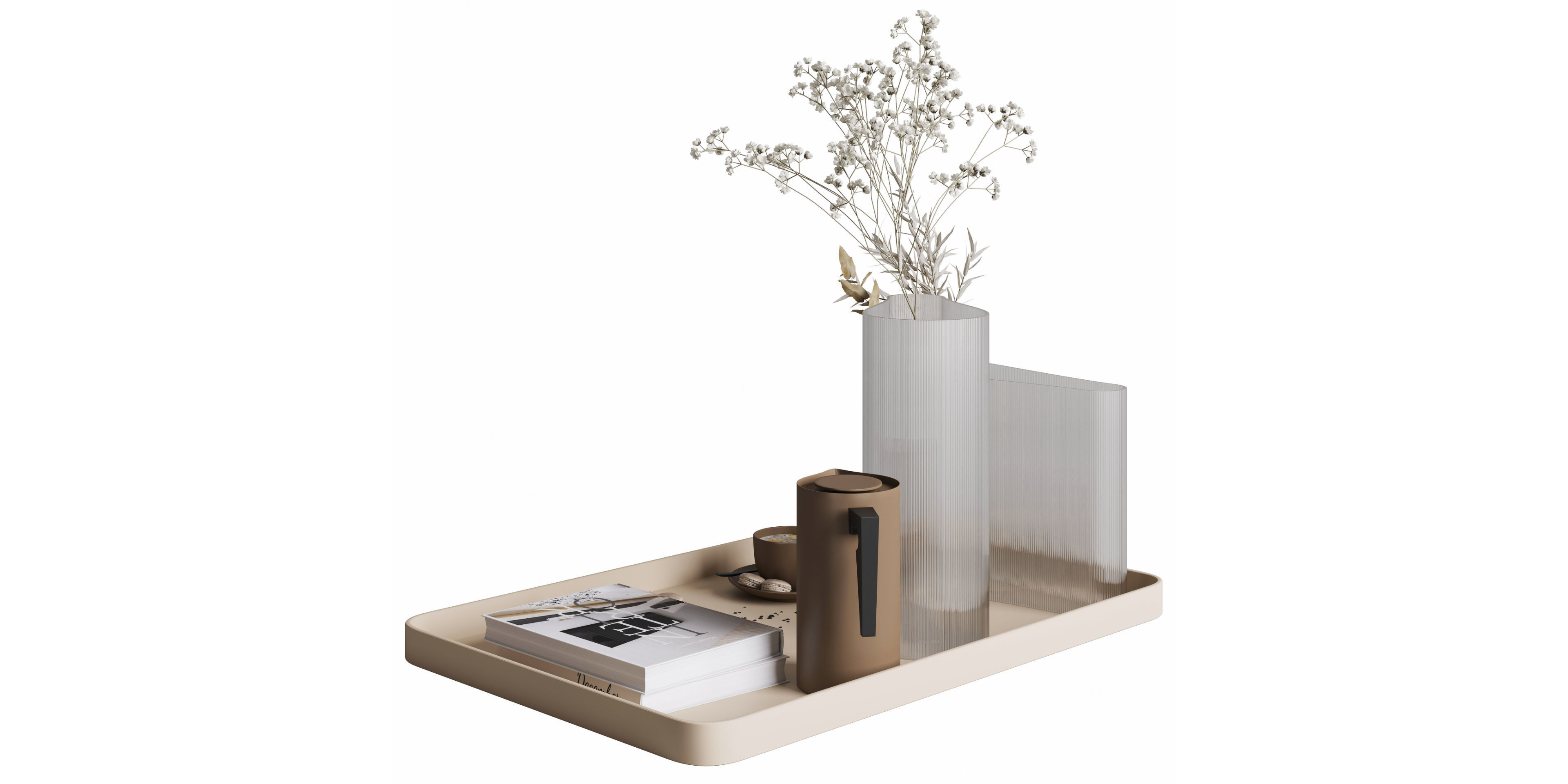 Coffee set 04 3D model_20