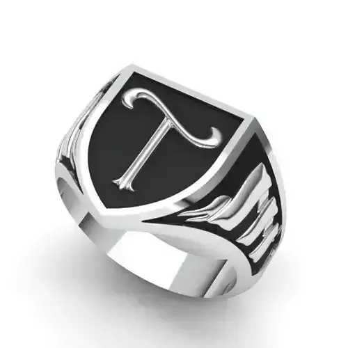 Alphabet Latin Signet T