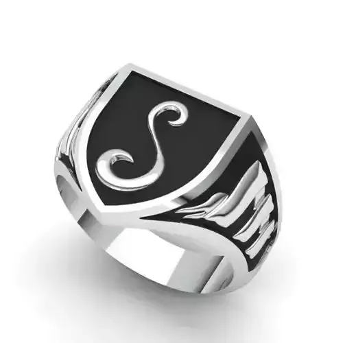 Alphabet Latin Signet S