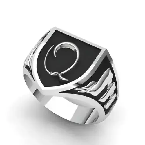 Alphabet Latin Signet Q