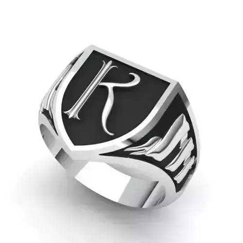 Alphabet Latin Signet K