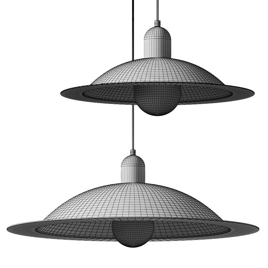 Lampiatta Pendant by Stilnovo 3D model_1