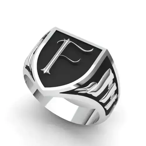 Alphabet Latin Signet F