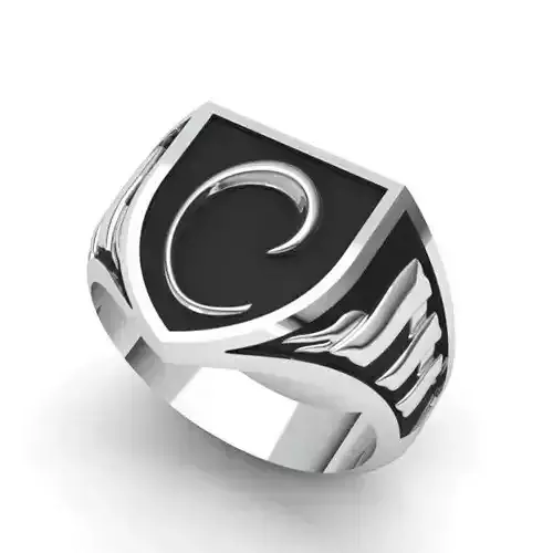 Alphabet Latin Signet C