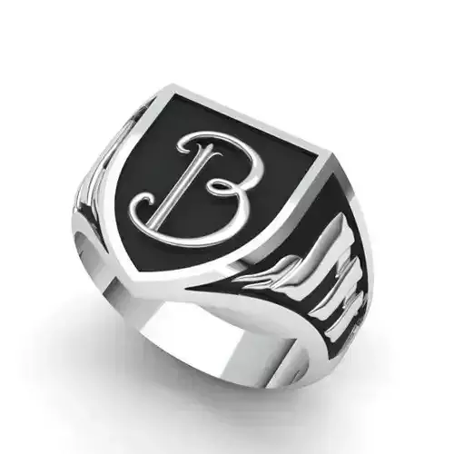 Alphabet Latin Signet B