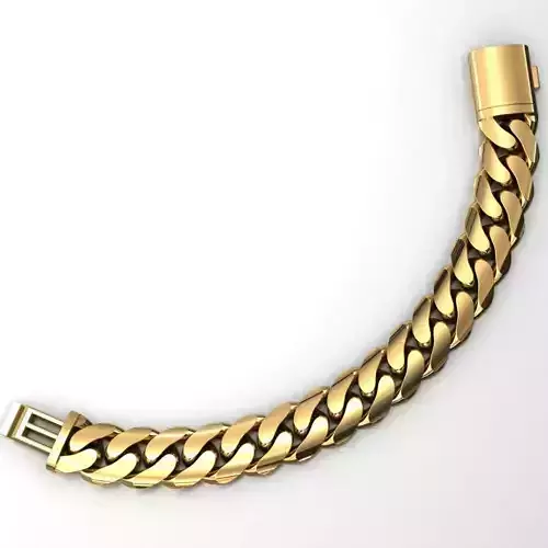 17 MM MIAMI CUBAN LINK PONG SET FOR BRACELET OR NECKLACE 3D print model
