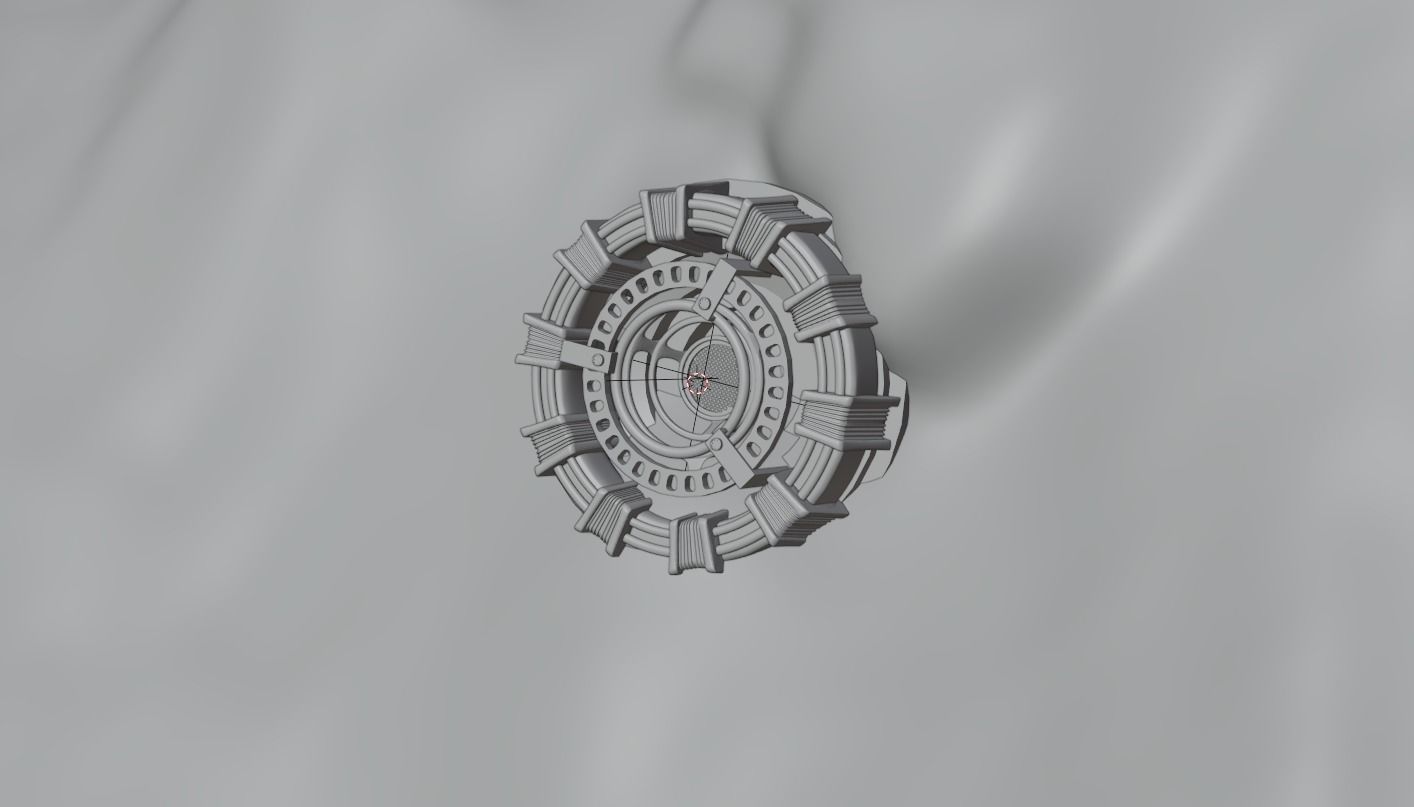 Arc reactor 3D model_2