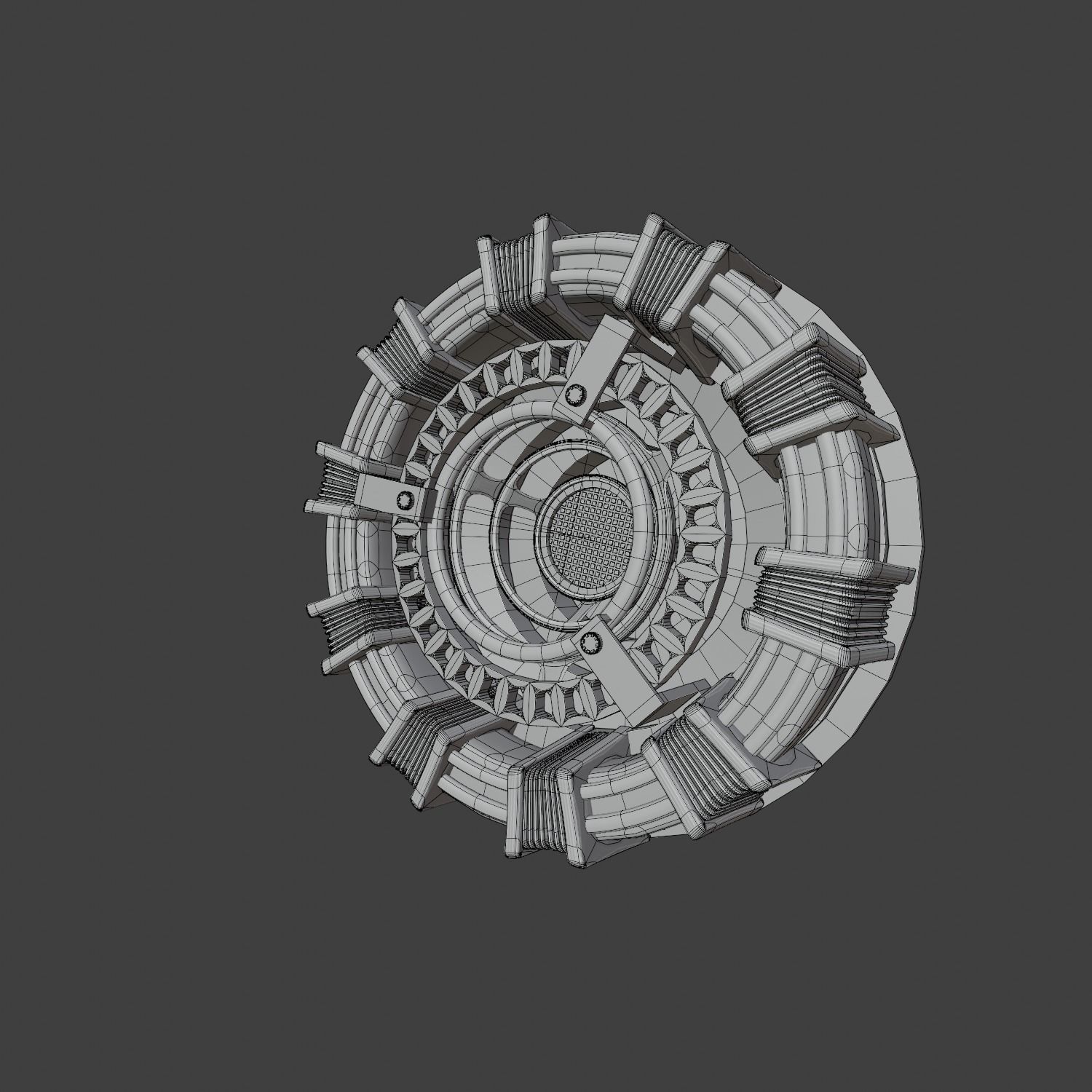 Arc reactor 3D model_3