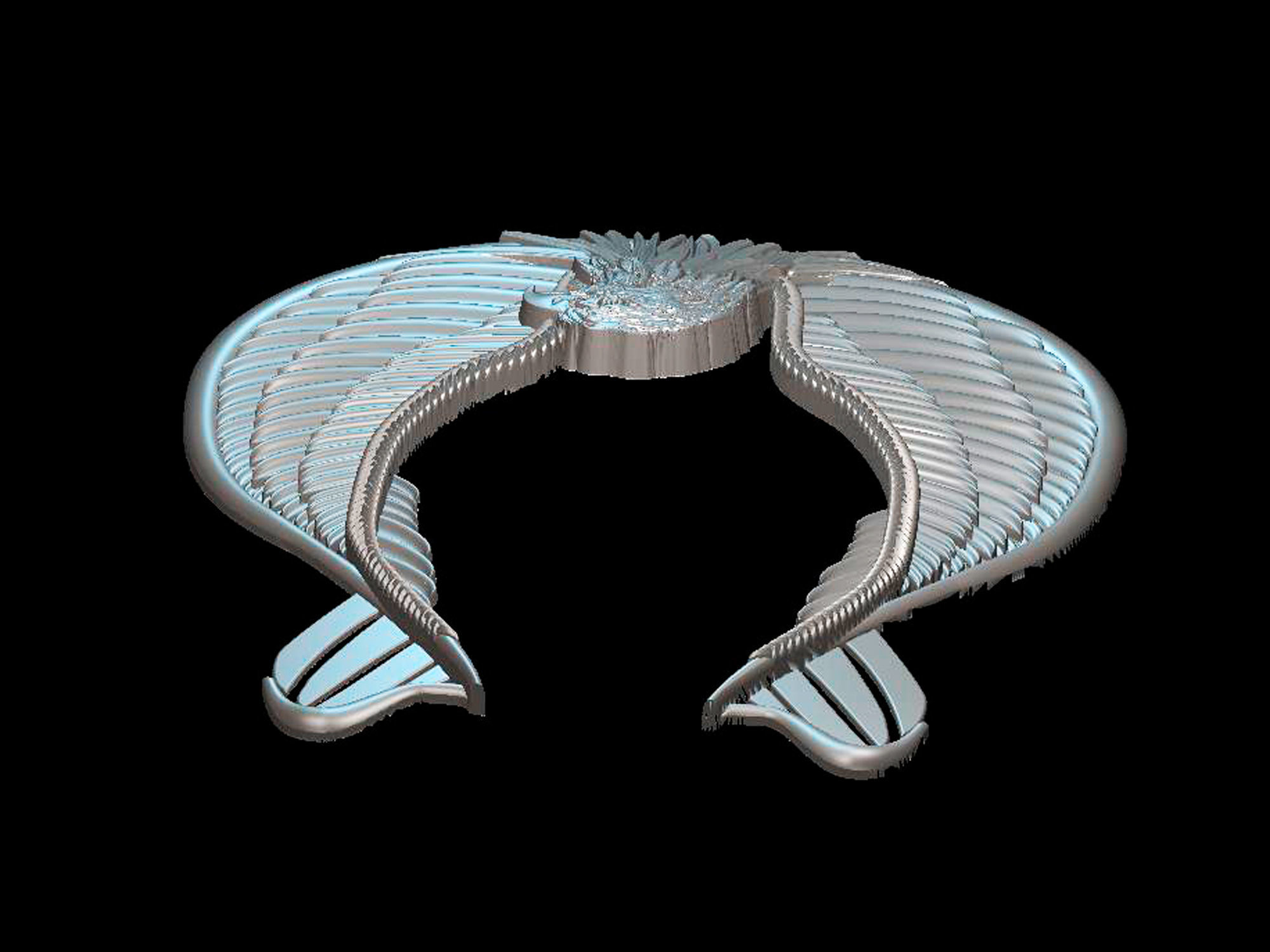 Guitar Decor 3d model for cnc machines and 3d printers 3D print model_4