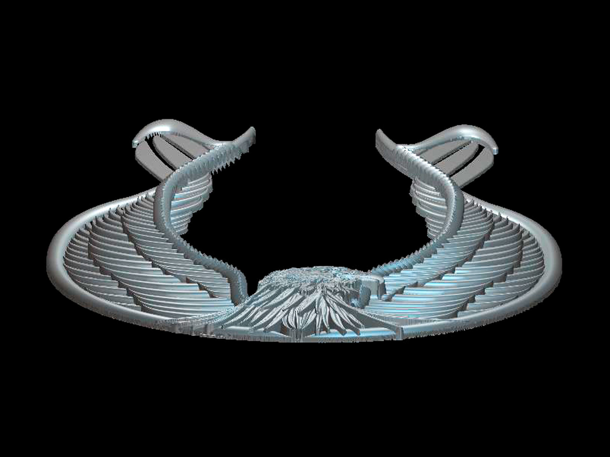 Guitar Decor 3d model for cnc machines and 3d printers 3D print model_3