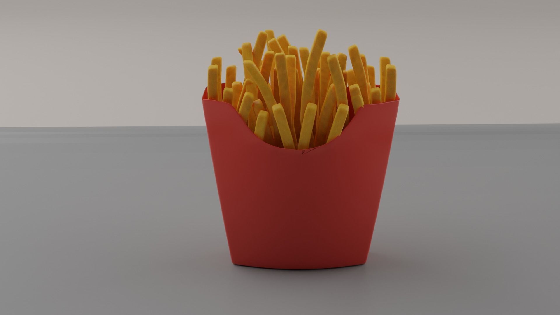 burger Free 3D model_5