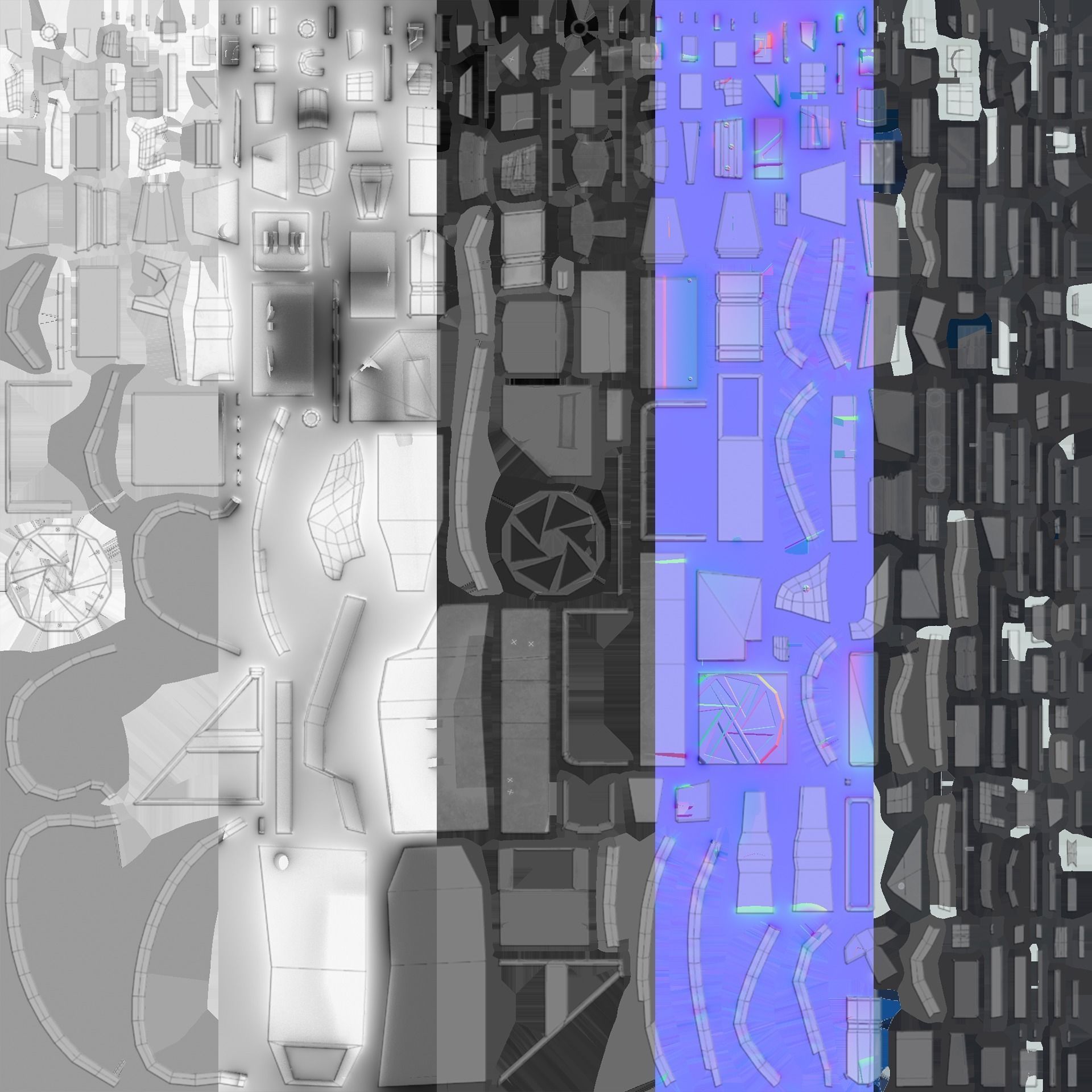 Atlas Robot Boston Dynamics Low-poly 3D model_17