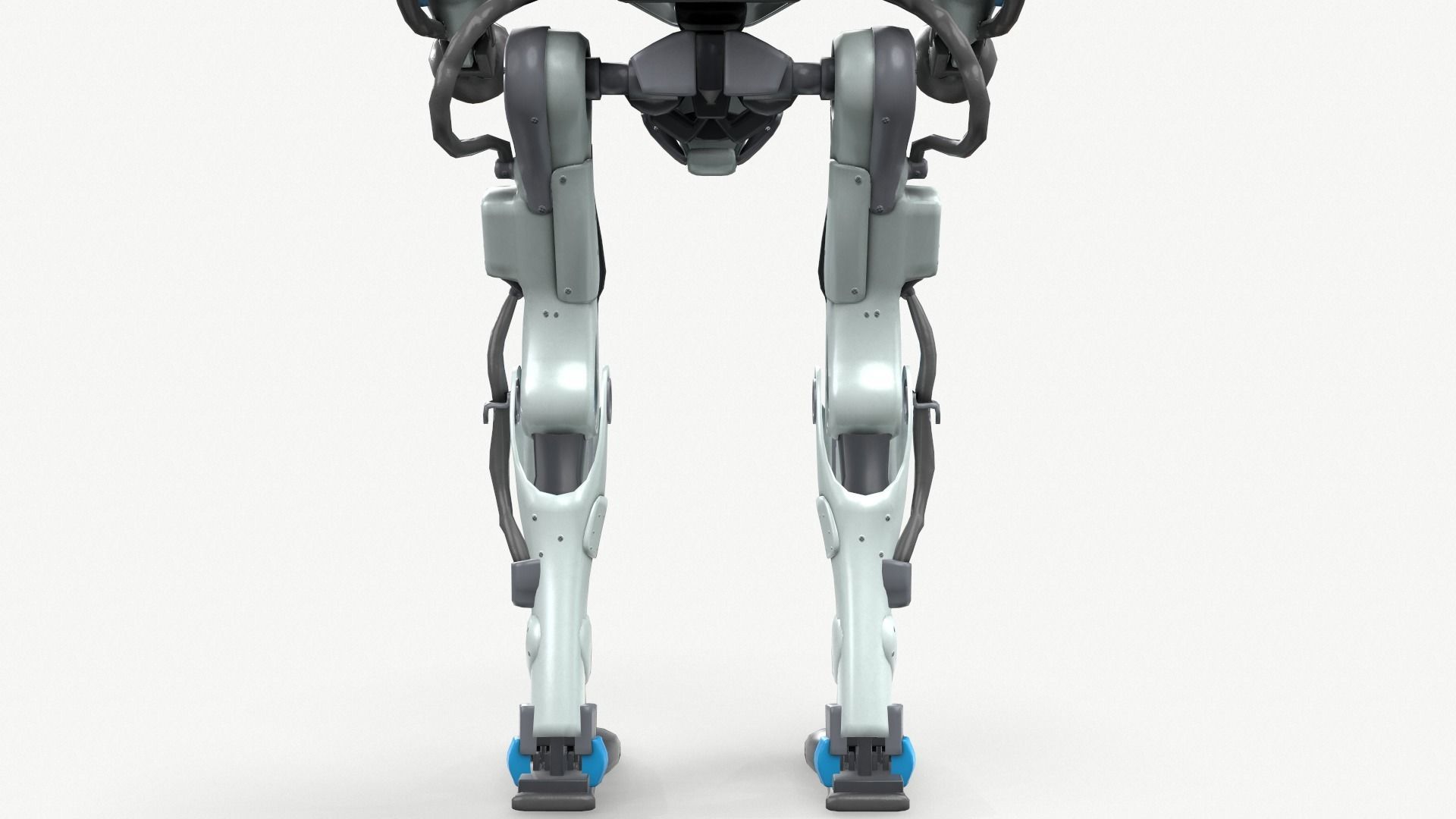 Atlas Robot Boston Dynamics Low-poly 3D model_11