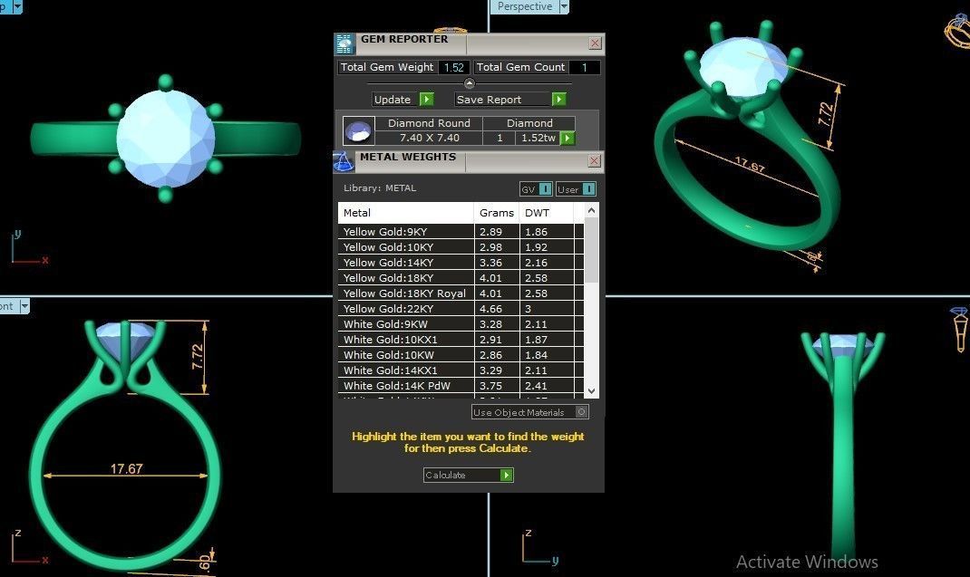 Jewelry CAD Printable file with Videos and Photos Render view 3D print model_24
