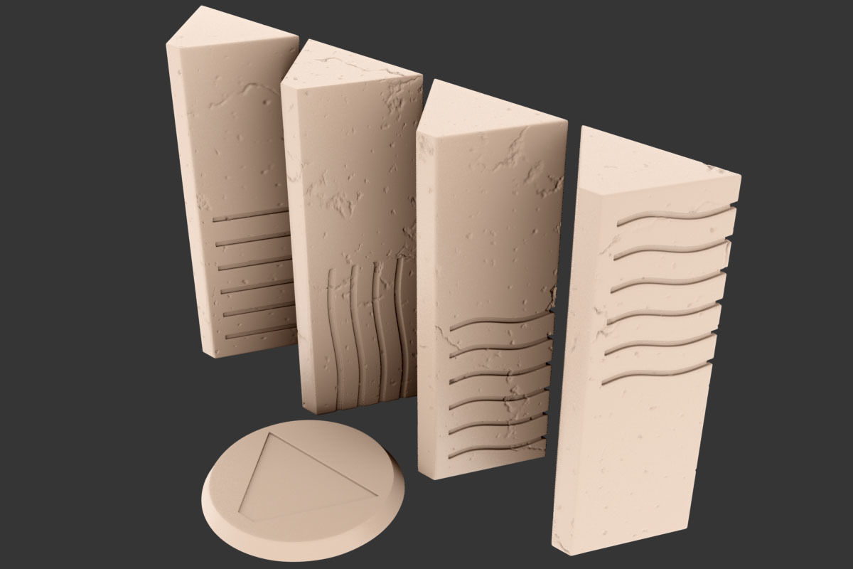 Elemental Stones from The Fifth Element 3D print model_6