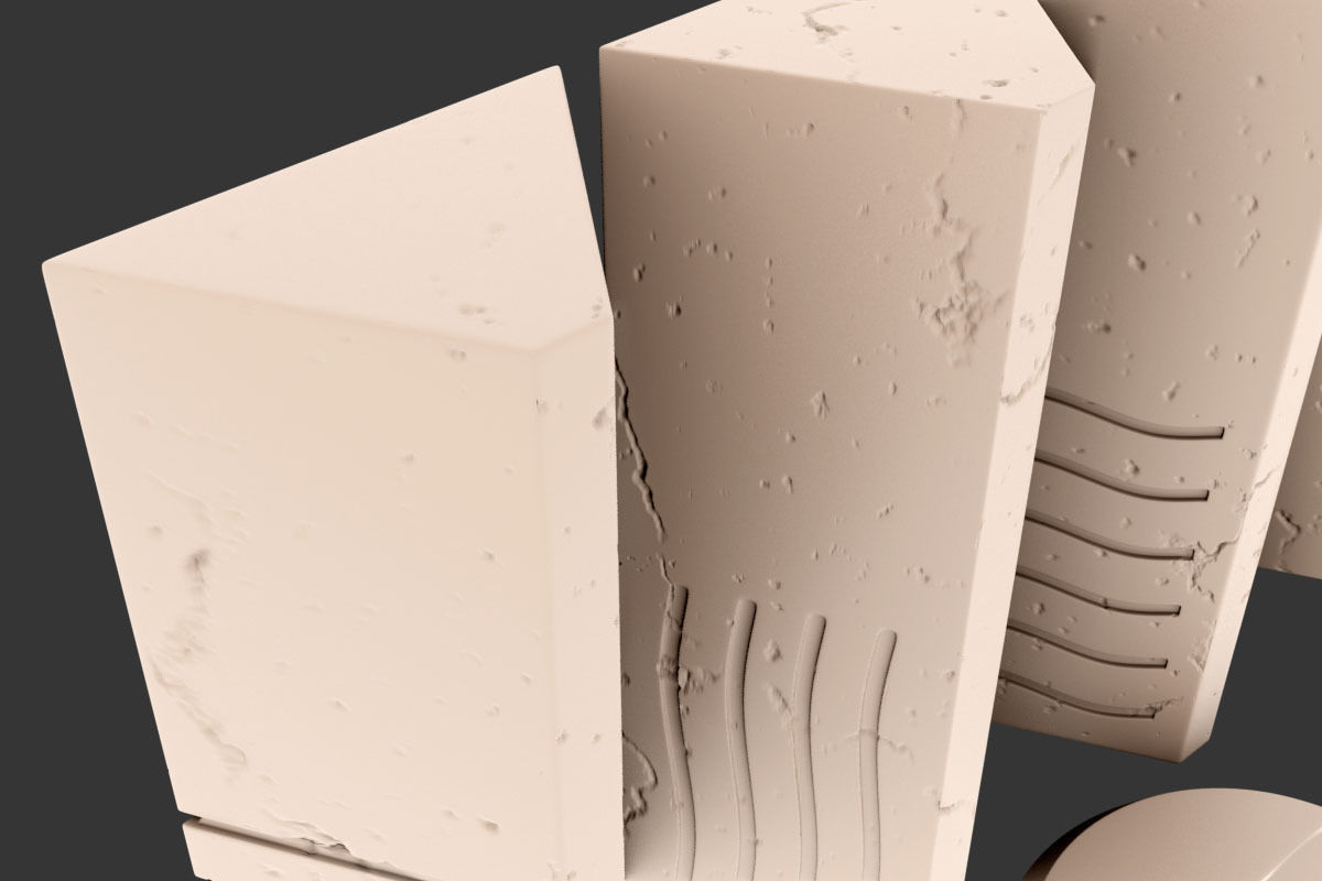 Elemental Stones from The Fifth Element 3D print model_7