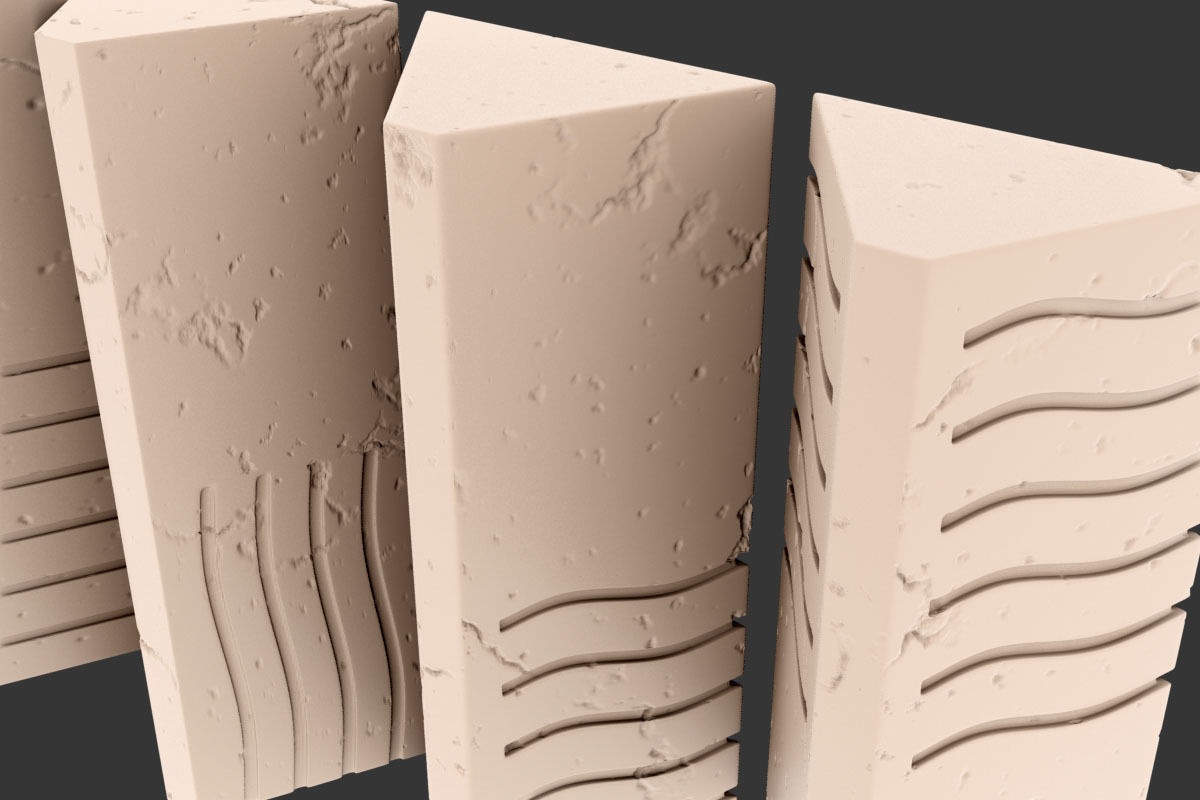 Elemental Stones from The Fifth Element 3D print model_8