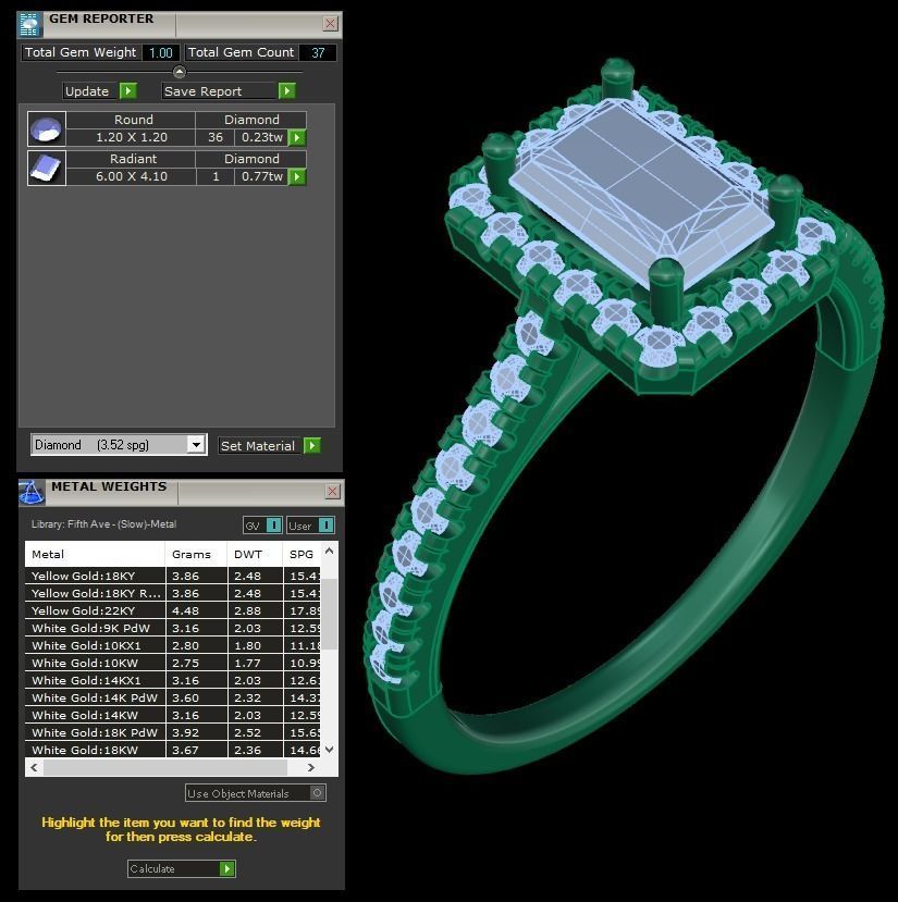 Jewelry CAD Printable file with Videos and Photos Render view 3D print model_24