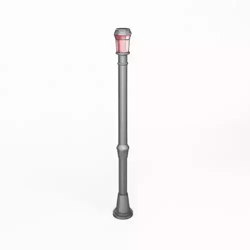 Stand Up Street Light 3D model