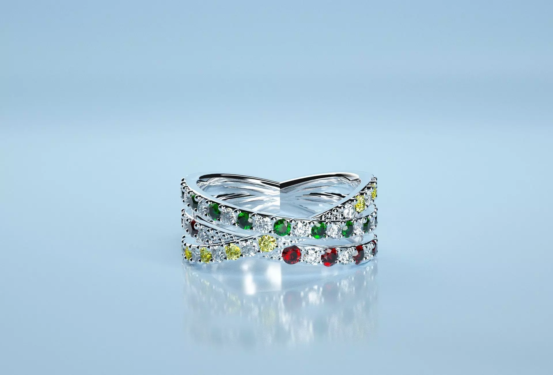 Cross Band  3D print model_0