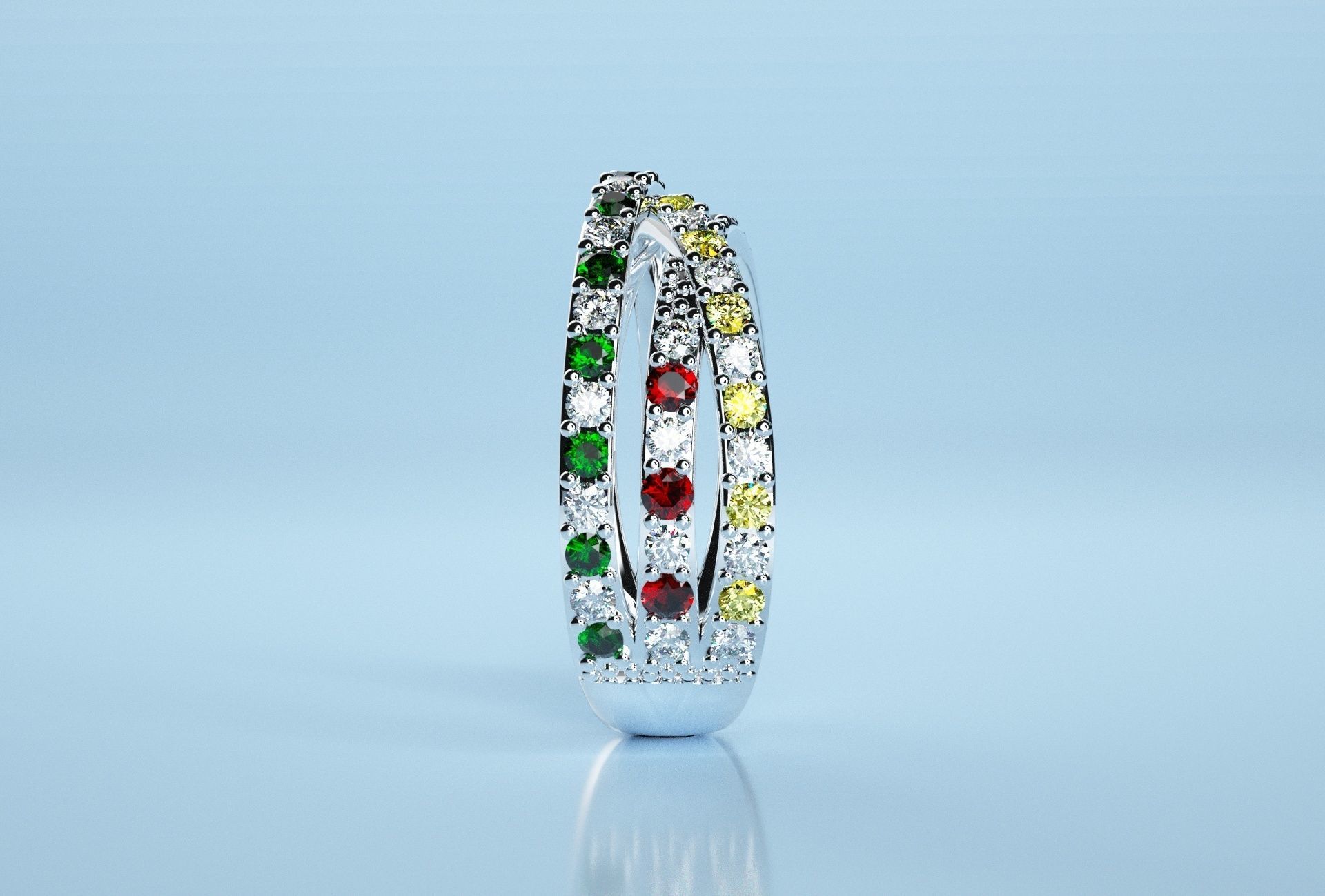 Cross Band  3D print model_7