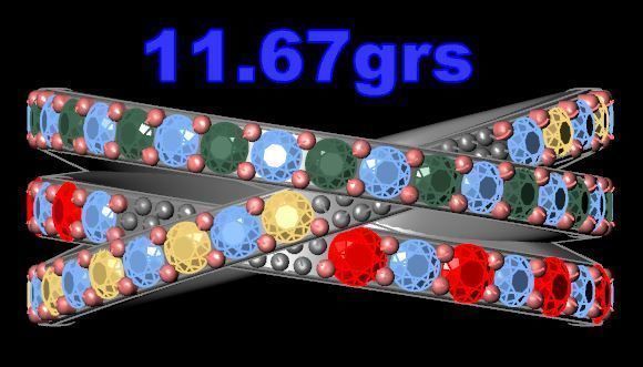 Cross Band  3D print model_9