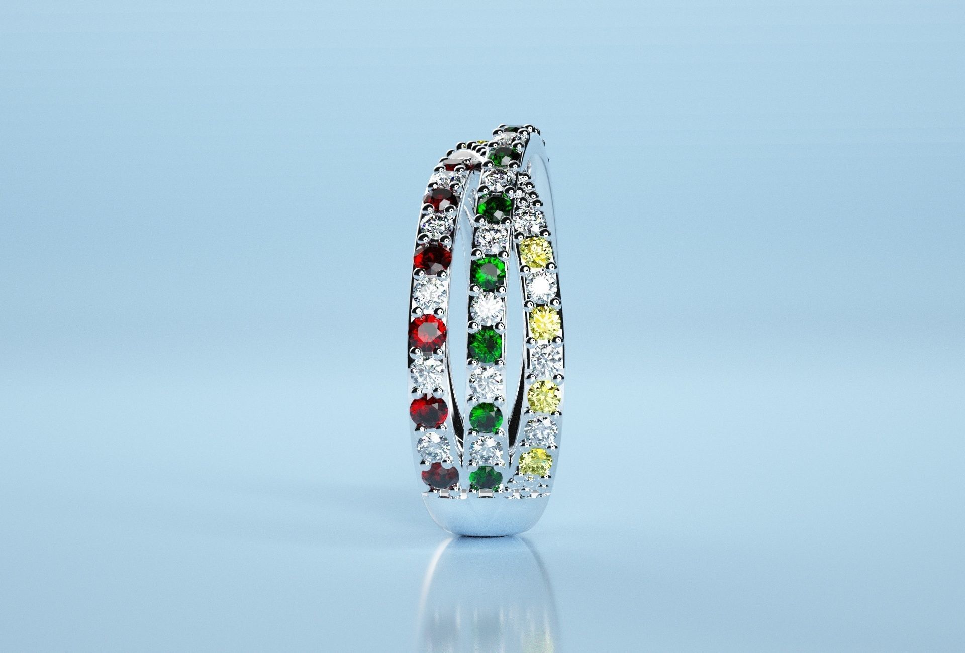 Cross Band  3D print model_5