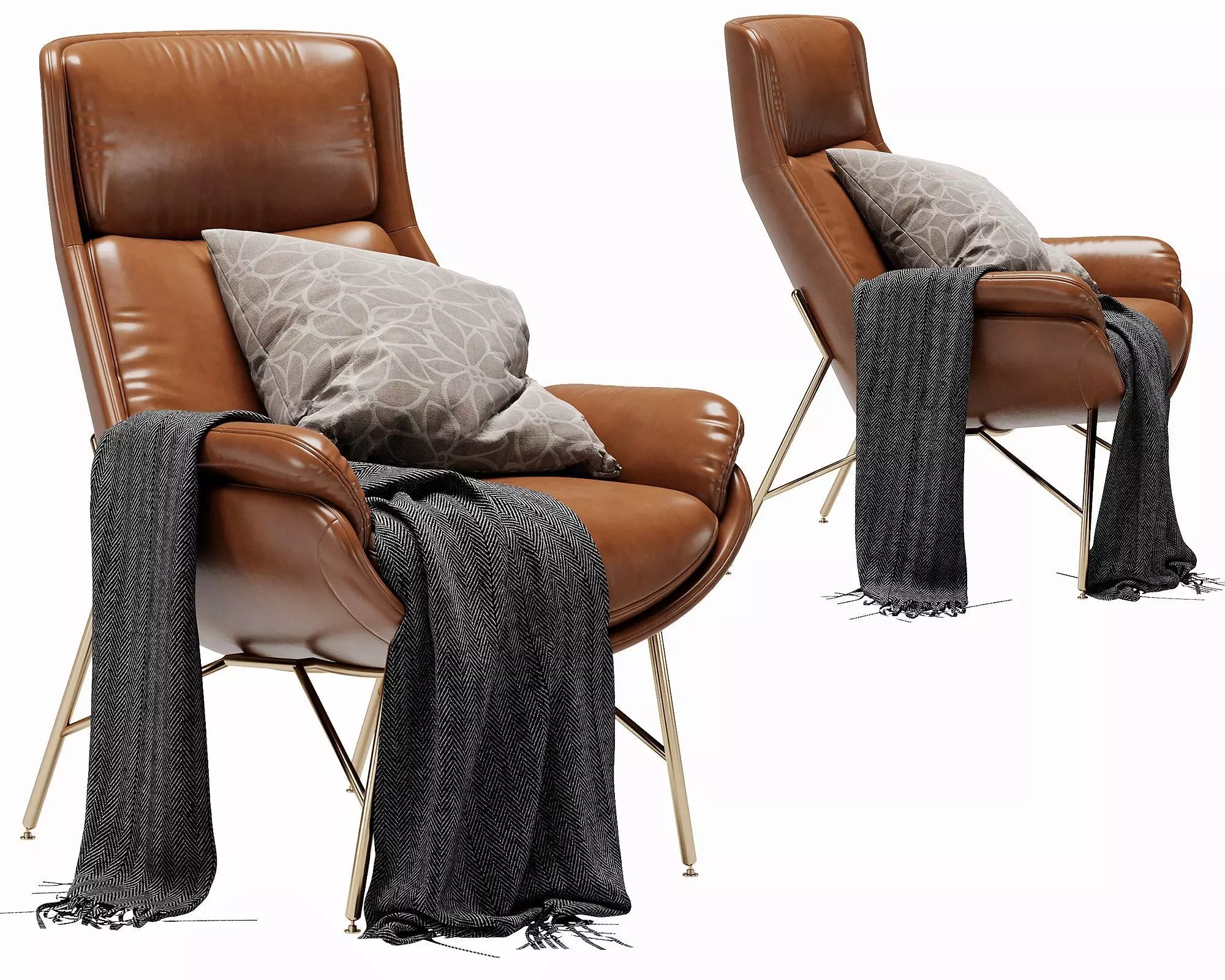 Ditre italia beetle armchair 3D model_0